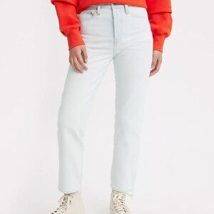 Levi's Wedgie Straight Leg Jeans 28" NWT Light Wash